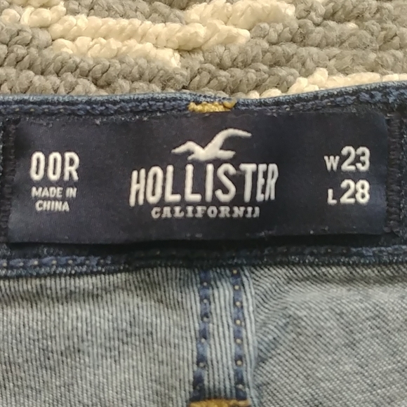 👖HOLLISTER SUPER HIGH-RISE SKINNY JEAN 00R - Picture 2 of 7